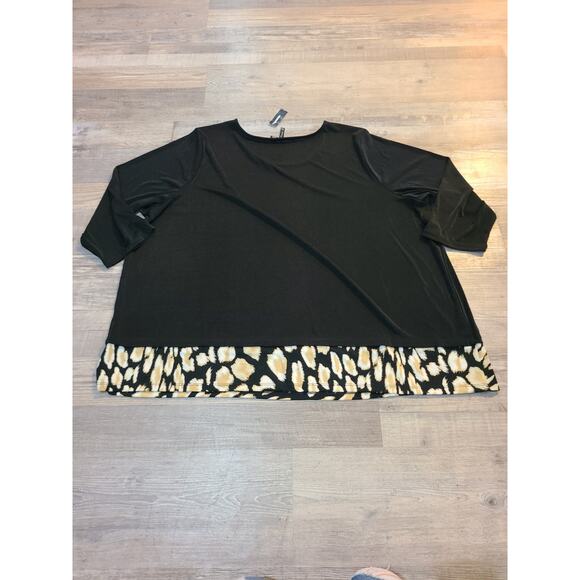 New directions 3x curvy womens double layer top new with tags - Picture 3 of 9